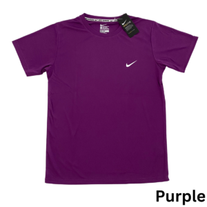 Nike T-Shirt Dri-Fit Short Sleeve (Purple)