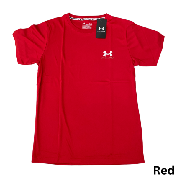 Under Armour T-Shirt Dri-Fit Short Sleeve (Red)