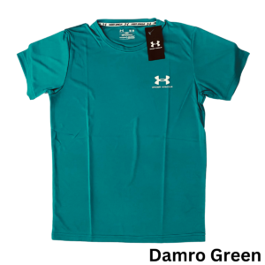Under Armour T-Shirt Dri-Fit Short Sleeve (Damro Green)
