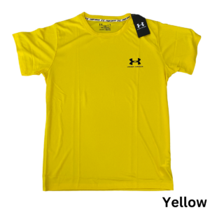 Under Armour T-Shirt Dri-Fit Short Sleeve (Yellow)