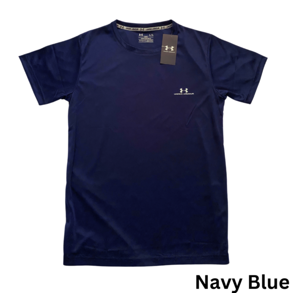 Under Armour T-Shirt Dri-Fit Short Sleeve (Navy Blue)