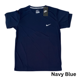 Nike T-Shirt Dri-Fit Short Sleeve (Navy Blue)