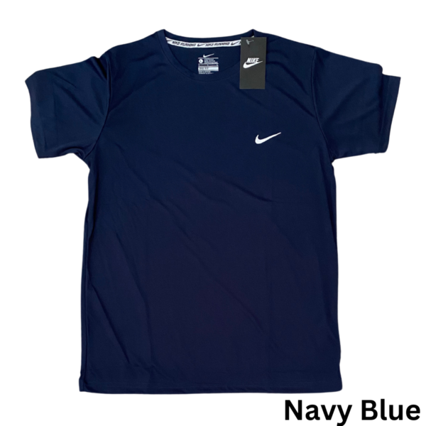 Nike T-Shirt Dri-Fit Short Sleeve (Navy Blue)