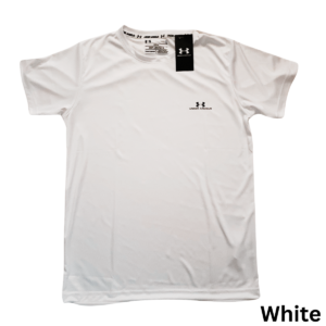 Under Armour T-Shirt Dri-Fit Short Sleeve (White)