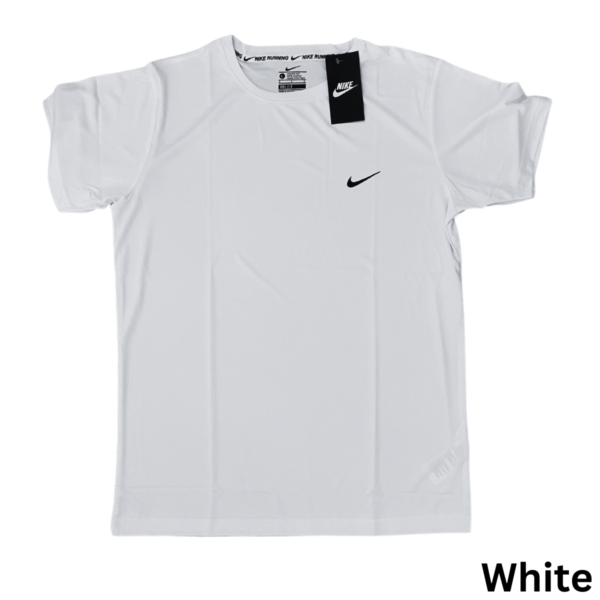 Nike T-Shirt Dri-Fit Short Sleeve (White)