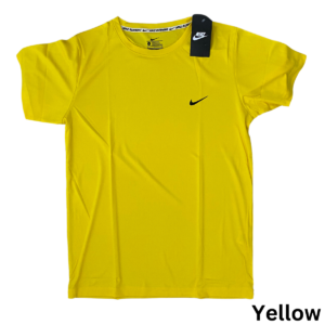 Nike T-Shirt Dri-Fit Short Sleeve (Yellow)
