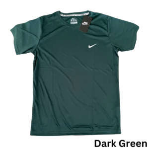 Nike T-Shirt Dri-Fit Short Sleeve (Dark Green)