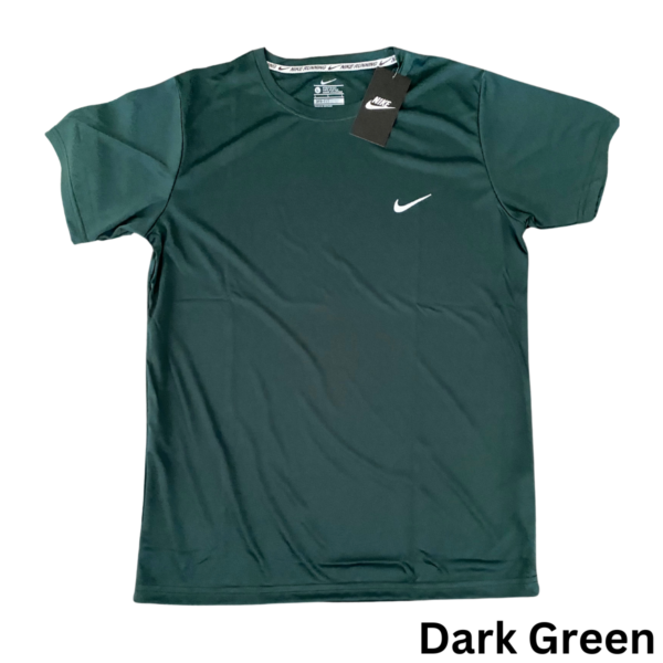 Nike T-Shirt Dri-Fit Short Sleeve (Dark Green)